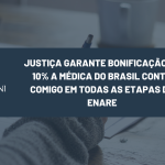Justiça garante bonificação de 10% a médica do Brasil Conta Comigo em todas as etapas do ENARE